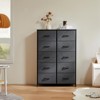 Kumasinova Dresser for Bedroom,Tall Chest of Drawers with Metal Frame and Wood Top,Storage Tower for Kid Room,Closet,Entryway,Nursery - 2 of 4
