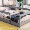 Twin Size Wood Floor Bed with House-shaped Headboard - 4 of 4