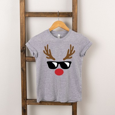 The Juniper Shop Reindeer Boy Toddler Short Sleeve Tee