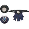 INSPIRE CHIC Women's Rhinestone Ribbon Pre-tied Bowknot Ties Brooch - 3 of 4