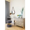 Meridian Furniture,Vino Velvet Ottoman/Stool - 2 of 4