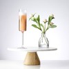 JoyJolt Claire Crystal Cylinder Champagne Glasses - Set of 2 Champagne Flutes - 5.7 oz - 4 of 4