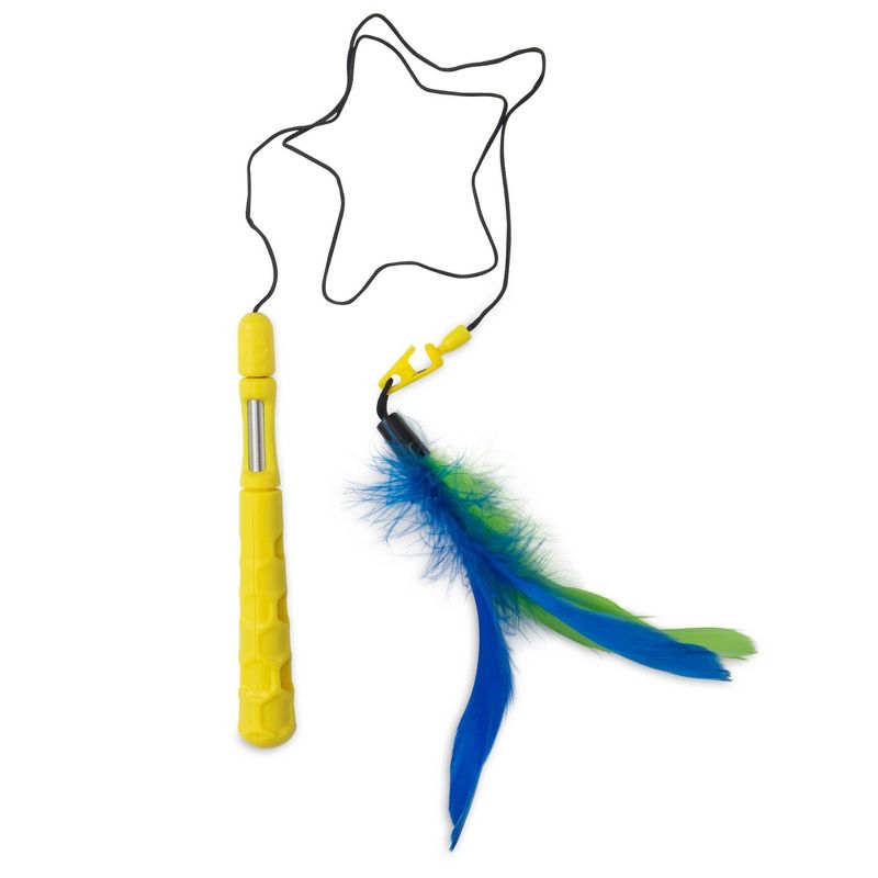 JW Pet Flutter-ee Feathers Telescopic Wand Cat Toy, 3 of 6
