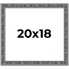 PosterPalooza | Distressed Black Picture Frame - UV Acrylic, Backing Board, Hanging Hardware Included - 2 of 4
