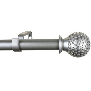 Urbanest 1-inch Diameter Tola Adjustable Single Drapery Curtain Rod - 1 of 4