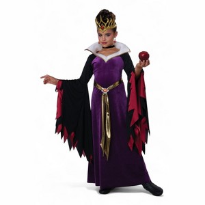 California Costumes Evil Queen Cosplay Dress Child Costume - 1 of 4