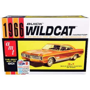 Skill 2 Model Kit 1966 Buick Wildcat Hardtop 3 in 1 Kit 1/25 Scale Model by AMT - 1 of 4