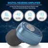 MEDca Rechargeable Hearing Aids for Seniors w/ Noise Cancelling, Digital Nano Sound Assist Device for Seniors & Adults, ITC Personal Sound Amplifier - 2 of 4