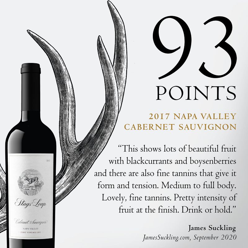 Stags&#39; Leap Cabernet Sauvignon Red Wine - 750ml Bottle, 6 of 8