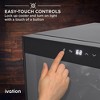 Ivation Premium 8 Bottle Horizontal Thermoelectric Wine Cooler, Freestanding Wine Fridge - 3 of 4