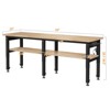 AMERLIFE Adjustable Workbench with Power Outlets,  Heavy Duty Work Table - 3 of 4