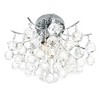 CWI Lighting Princess 4 Light Flush Mount With Chrome Finish - 4 of 4