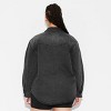 Women's Long Sleeve Oversized Denim Western Shirt - Wild Fable™ - 3 of 3