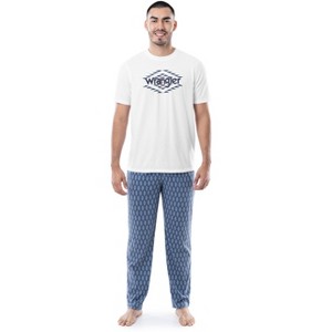 Wrangler Men's Short Sleeve Graphic Tee and Sleep Pant Pajama Set - 1 of 4