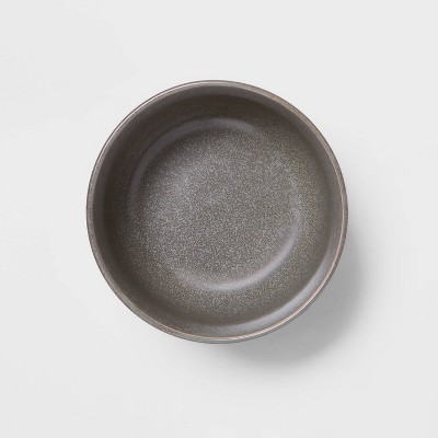 23oz Tilley Stoneware Cereal Bowl Gray/Brown - Threshold&#8482;