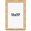 PosterPalooza | Minimalist Shadow Box Brown Picture Frame - UV Acrylic, Backing, Hanging Hardware - 2 of 4