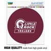 University of Arkansas at Little Rock Primary Logo Automotive Car Window Locker Circle Bumper Sticker - 3 of 4