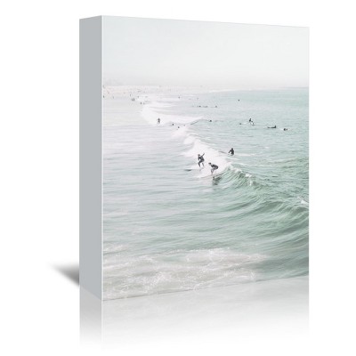 Americanflat Santa Monica Beach by Tanya Shumkina Wrapped Canvas
