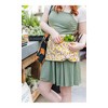 25-Piece Kitchen Apron Set Cotton Garden Inspired by Manual Woodworkers and Weavers - 3 of 3