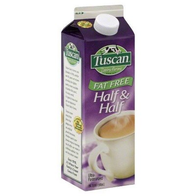 Tuscan Fat Free Half & Half - 32 fl oz (1qt)