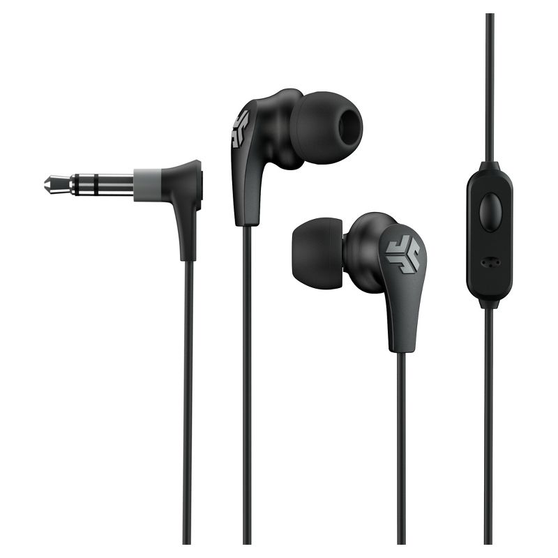 JLab Wired JBuds Pro with Universal Mic - Black, 1 of 6