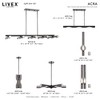 Livex Lighting Acra 10 - Light Chandelier in  Black Chrome - 3 of 4