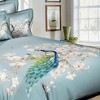 Linen Classique 320TC Majestic Peacock Duvet Set - 3 of 3