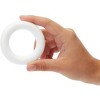 Bright Creations 24-Pack White Round Foam Circle Rings, DIY Arts and Crafts Supplies (2.75 in) - 3 of 4