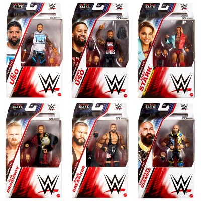 Wwe Elite 114 Complete Set Of 6 Action Figures : Target