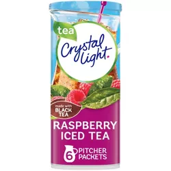Crystal Light Raspberry Iced Tea Drink Mix - 6pk/0.27oz
