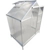 Gulches 6x4x7 Feet Polycarbonate Greenhouse Heavy Duty Aluminum Walk in Kit with Rain Gutter Vent Door for Backyard Garden - 3 of 4