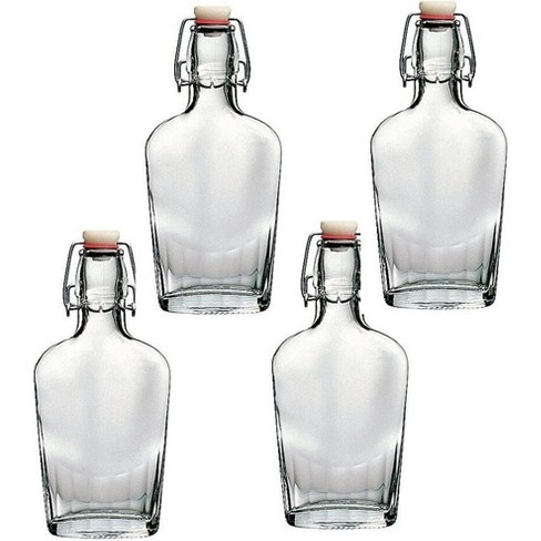 Fiaschetta Da Taschino GMMH Guevara In Acciaio Inox Con Rivestimento In Ecopelle - 240 Ml - Elegante E Compatta - 3