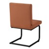 Sapphtopaz Modern Upholstered Dining Chairs Set of 2, Armless Kitchen Chairs with Metal Legs for Dining Room, Kitchen - 3 of 4