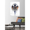 Trends International Star Wars: Saga - Droid Black And Orange Unframed Wall Poster Prints - 2 of 4