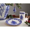 Spode Blue Italian Christmas Mug, 12oz - Elegant Holiday Drinkware with Iconic Christmas Tree Motif, Dishwasher & Microwave Safe Festive Mug - 3 of 4