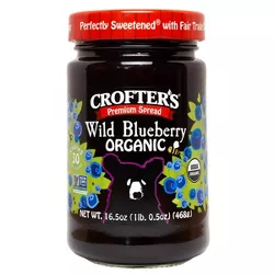 Crofters Organic Premium Spread Wild Blueberry - 16.5oz