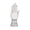 Sagebrook Home Resin Tattoo Hand Decorative Object, Intricate Design, Unique Home Accent Piece, Handcrafted Artwork - 4 of 4