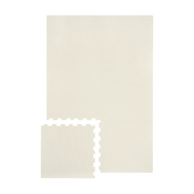 3 Sprouts Baby & Kids Foam Play Mat - Cream