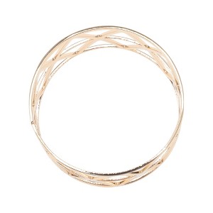 Unique Bargains Napkin Rings Metal Hollow Metal 1 Pc - 1 of 3