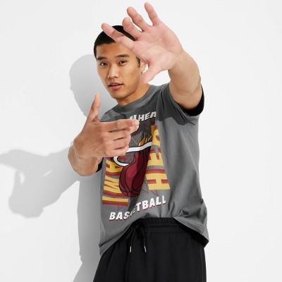 Men's Short Sleeve Miami Heat Graphic T-Shirt - Original Use™ Gray S
