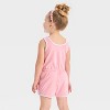 Toddler Girls' Nintendo Princess Peach Romper - Pink - 2 of 3