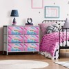 Sorbus 6 Drawers Dresser- Storage Unit with Steel Frame, Wood Top, Fabric Bins - for Bedroom, Closet, Office and more - 2 of 4