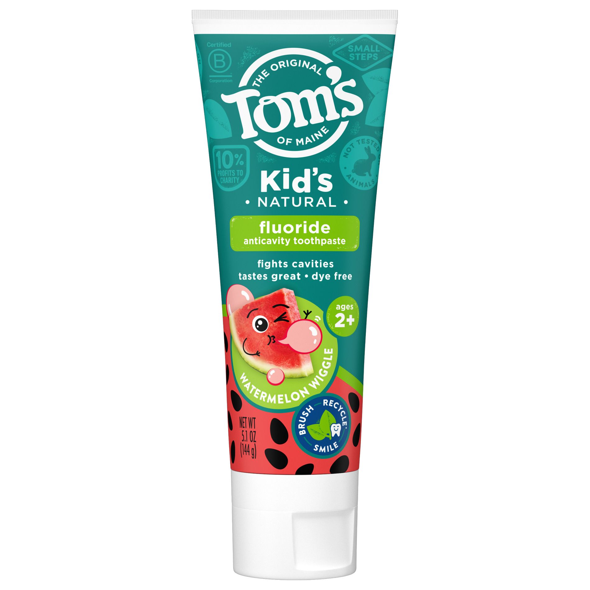 Tom’s of Maine Kids' Toothpaste with Fluoride - 5.1oz