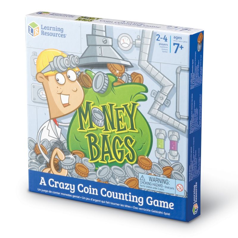Learning Resources Money Bags Coin Value Game, Ages 7+, 6 of 7