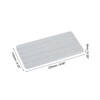Unique Bargains Diatomite Water Absorbent Kitchen Bathroom Soap Dish Drying Mat 8.66" x 4.33" - 2 of 4