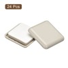 Unique Bargains Plastic Self-adhesive Square Carpeted Tile Vinyl Sliding Pads - 3 of 4