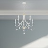 Livex Lighting Glendale 5 - Light Chandelier in  White - 3 of 4