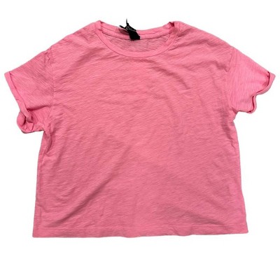 Women's Wo's Roll Short Sleeve Boxy Tee - bobi