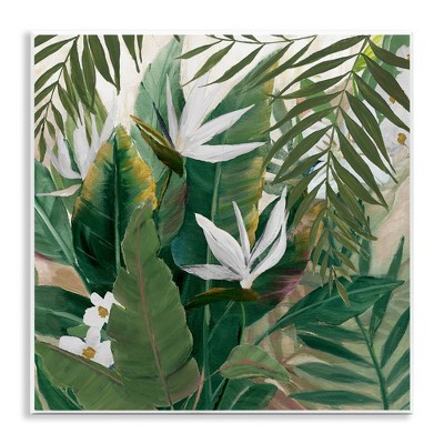 Stupell Industries Tropical Birds Of Paradise Plant, 12" x 12"
