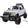 2001 Ford F-150 XLT Flareside Supercab Off-Road Pickup Truck White 1/24 Diecast Model Car by Motormax - 2 of 3